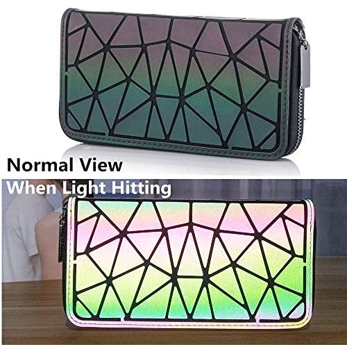 Hotone Luminous Purses for Women Holographic Backpacks and Crossbody Bag Fanny Pack Tote bag Wallet Collection