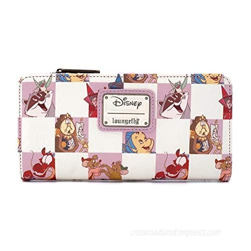 Loungefly Disney Princess Sidekicks Wallet Rose One Size