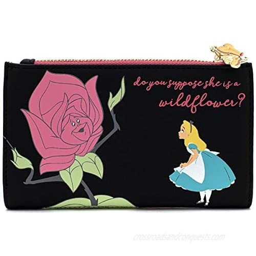 Loungefly x Disney Alice in Wonderland Flowers AOP Wallet
