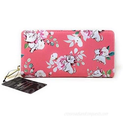 Loungefly X Disney The Aristocats Marie Pink Floral AOP Wallet
