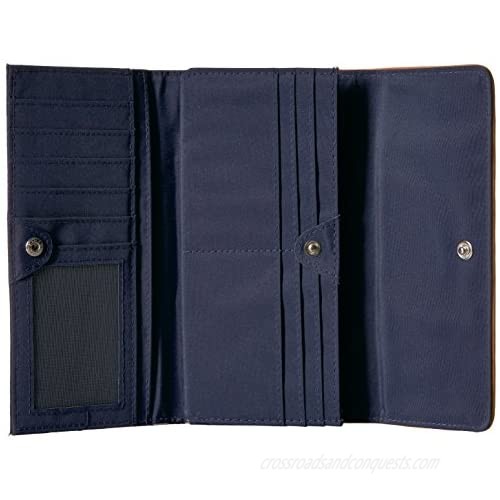 Nautica Women's Perfect Carry-All Money Manager RFID Blocking Wallet Organizer
