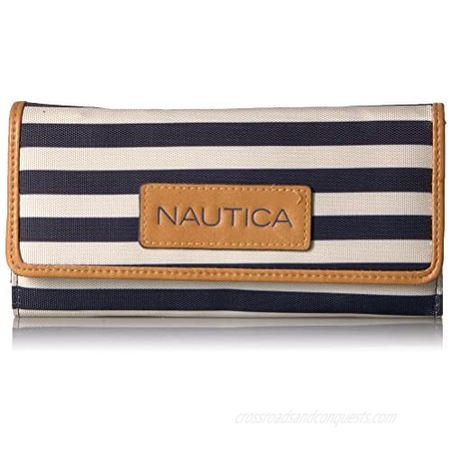 Nautica Women's Perfect Carry-All Money Manager RFID Blocking Wallet Organizer