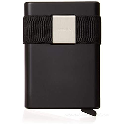 Secrid Cardslide Wallet  Black Cardprotector with Black Slide  Multi-Use RFID Case