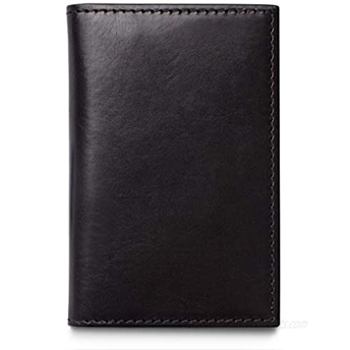 Bosca Old Leather Collection - 8 Pocket Credit Card Case Black Leather One Size