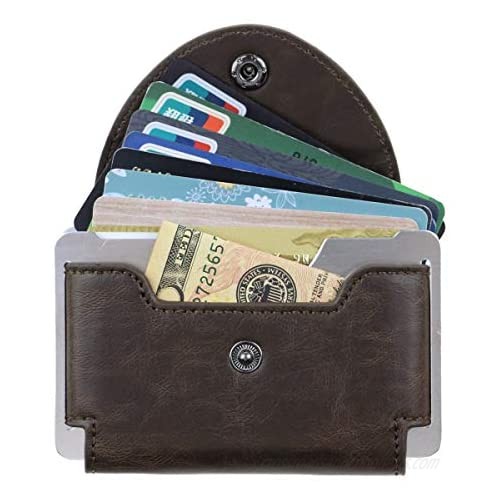 Cimostar Minimalist Wallet RFID BLOCKING Credit Card Holder Slim Pocket Credit Card Wallet For Men and Women