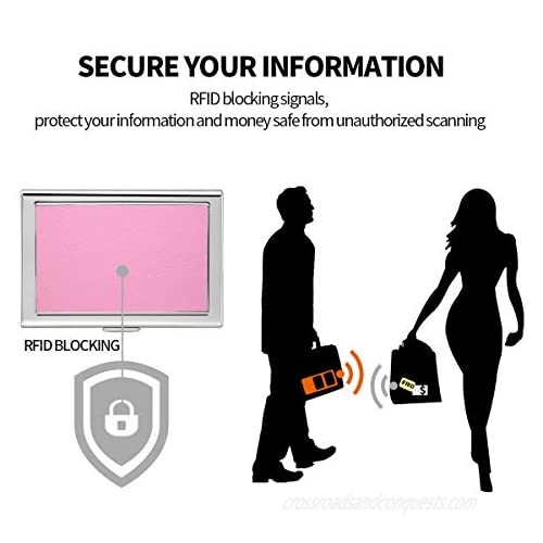 Credit Card Wallet RFID Credit Card Holder Metal Credit Card Case Protector