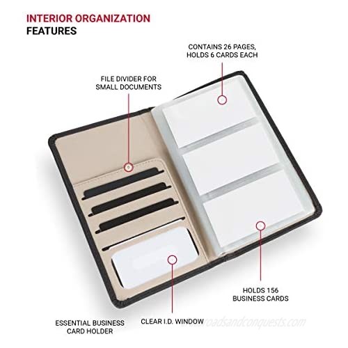 Wenger Luggage Diplomat Personal Card File