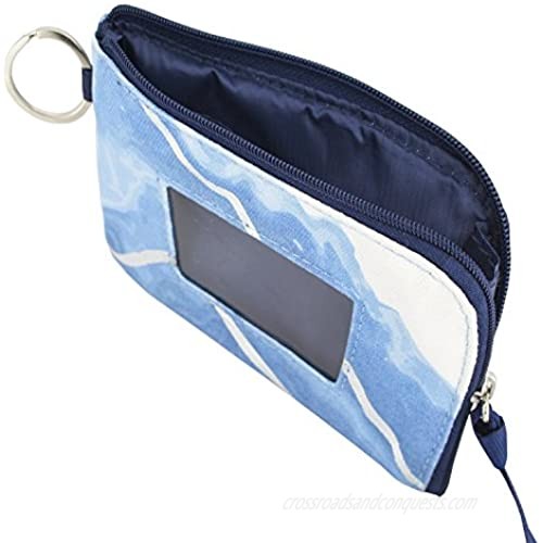 Capri Designs ID Case With Keyring Zipper and Clear ID Display Window