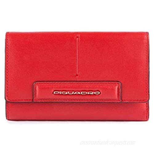 Piquadro Splash ID Case  16 cm  Red (Rosso/Sabbia)