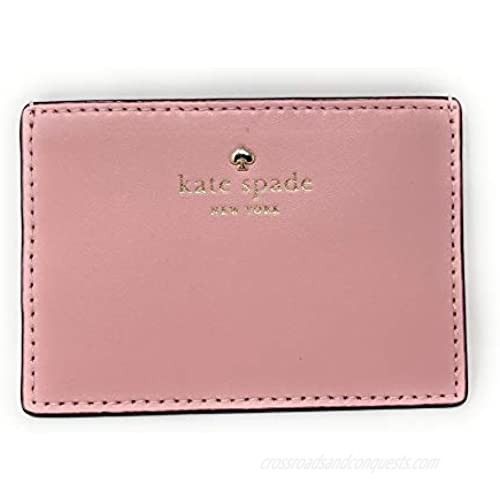 Kate Spade New York Small Card Case Holder Wallet Pale Pink