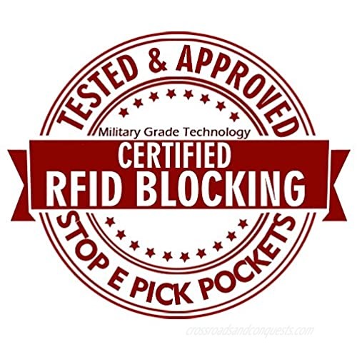 Leopardd RFID Blocking Stainless Steel Card Holder Case (001)