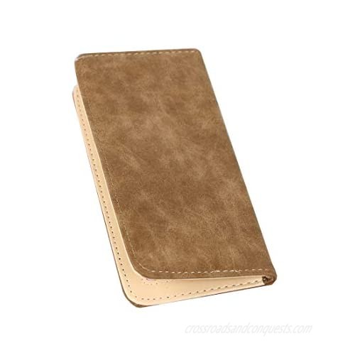 Women's Wallet RFID Covering Frosted Leather Bifold Multi Card Case Wallet