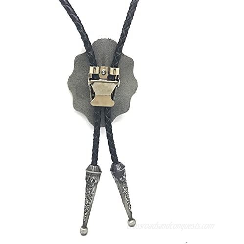 Vintage Initial Letter Bolo Tie A to Z Gold Letter Bola Tie