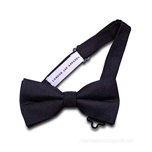 100% Silk Adjustable Handmade Pre-Tied Bow Ties for Men Groomsmen Wedding Tuxedo
