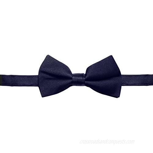 100% Silk Bow Ties For Men - Mens Pre-Tied Woven Bowtie Butterfly Bow Tie Tuxedo Men's Bow Tie
