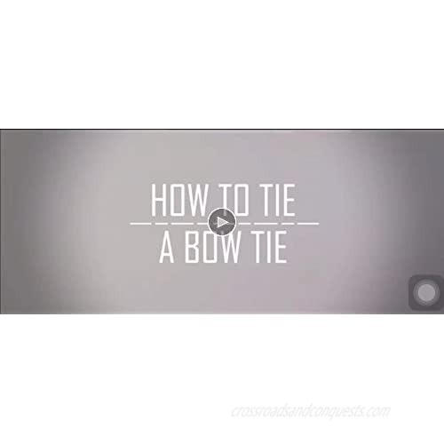 Barry.Wang Men Stripe Plaid Bow Tie Set Pocket Square Cufflink Silk Adjustable Self Bowtie Formal