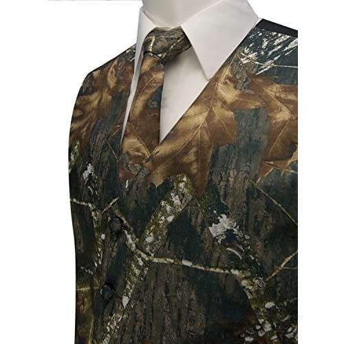 Camouflage Vest & Tie