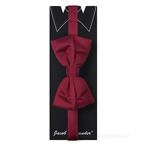 Jacob Alexander Men's Extra Large Pre Tied Bow Tie
