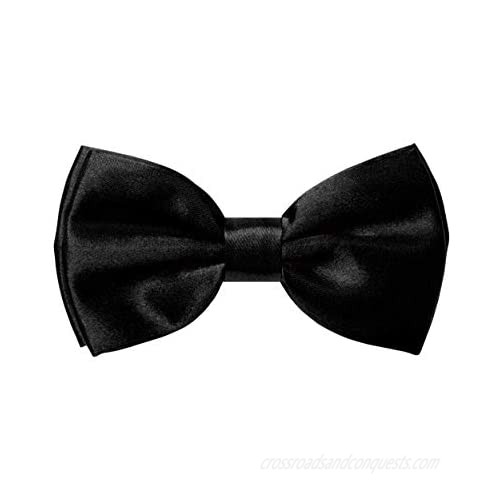 Navisima Classic Pre-Tied Bow Tie - Adjustable Formal Solid Colors Bowtie For Boys  Girls  Baby Toddler