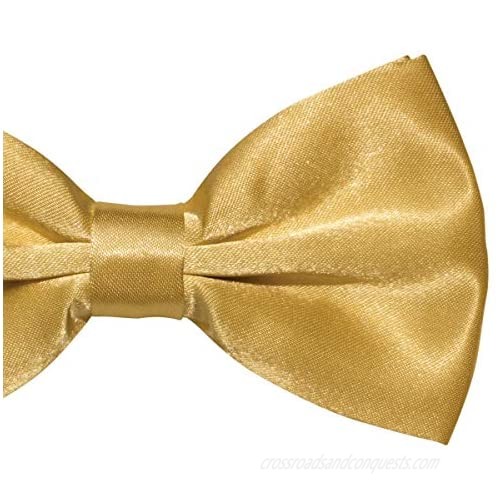 Stylish Designer Bow Ties - Pre Tied Adjustable Unisex Bowtie for Men Women Boys and Girls by Alex Palaus Collection (TM)