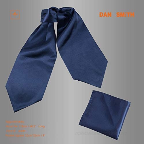 Dan Smith Men's Satin Cravats Hanky Cummerbund available for Fashion Selection