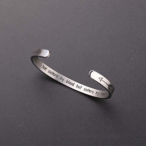 Cuff Bangle Bracelet You Are Braver than You Believe Stainless Steel Inspirational Jewelry