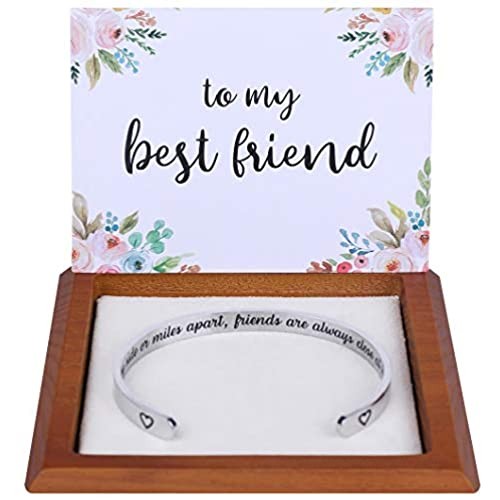 Hidden Message Bracelet -Great Friend Gifts  Friendship Jewelry  Come with Gift Box & Cute Card  Perfect Gifts for Birthday  Holiday  More