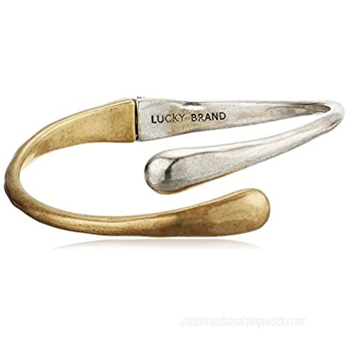 Lucky Brand Simple Life Hinge Cuff Bracelet