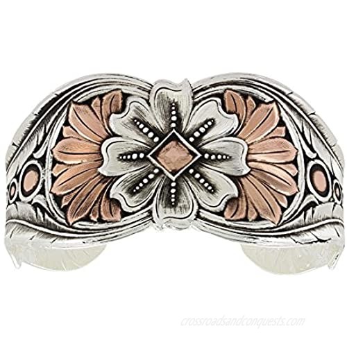 Montana Silversmiths Magnolia Kaleidoscope Cuff Bracelet - BC3759RG