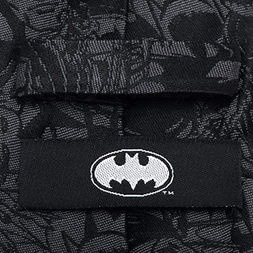 Batman Comic Black Tie