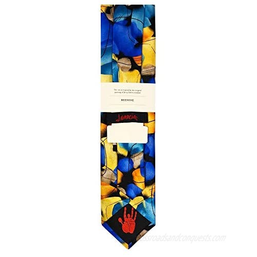 Jerry Garcia Collector's Edition Men's Silk Beehive Artwork Neck Tie