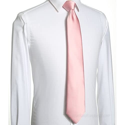 KissTies 2.4'' Skinny Tie Slim Necktie Mens Dressing Ties
