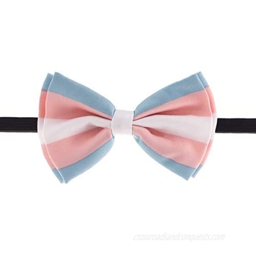 Pride Bowtie and Suspender Set - LGBT Bow Tie and Suspender Set for Men - Many Colors to Choose From