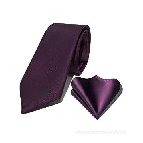 TD Garments Ties for Men - Tie and Pocket Square Set with Gift Box  Classic Men's Ties  Accessories for Men