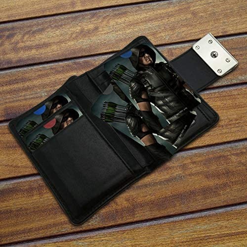 Arrow TV Series Character Art Credit Card RFID Blocker Holder Protector Wallet Purse Sleeves Set of 4