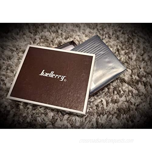 Baellerry Men's Wallet Extra Capacity PU Leather Amazing Design