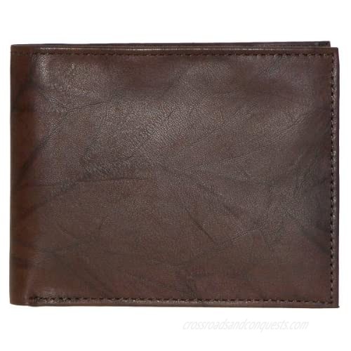 Buxton Genuine Leather Removable ID Pass Case Wallet - Value Priced