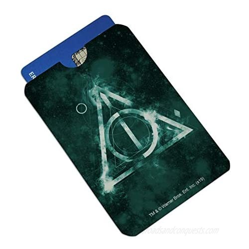 Harry Potter Deathly Hallows Logo Credit Card RFID Blocker Holder Protector Wallet Purse Sleeves Set of 4