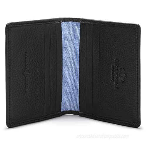 Hoxton Two Fold Leather Credit Card Case by Gryphen - RFID Secure