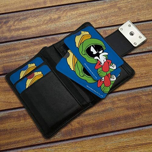 Looney Tunes Marvin The Martian Credit Card RFID Blocker Holder Protector Wallet Purse Sleeves Set of 4