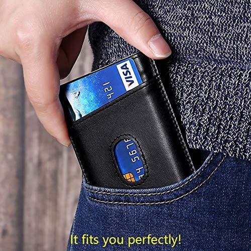 Mens Wallet Pop Up Cards – UpLook Card Holder Wallet RFID Mens Slim Wallet with Money Clip