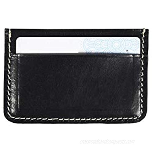 Minimalist Genuine Leather Card Holder Slim Front Pocket Wallet By Aaron Leather Goods