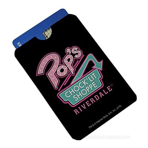 Riverdale Pops Chock'lit Shoppe Credit Card RFID Blocker Holder Protector Wallet Purse Sleeves Set of 4