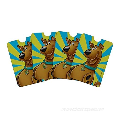 Scooby-Doo Character Credit Card RFID Blocker Holder Protector Wallet Purse Sleeves Set of 4