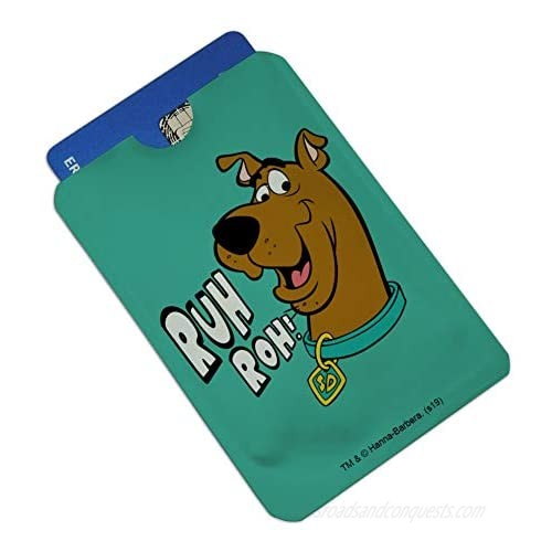 Scooby-Doo Ruh Roh Credit Card RFID Blocker Holder Protector Wallet Purse Sleeves Set of 4