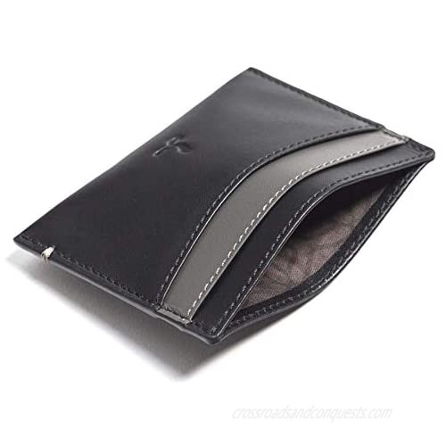 Slim Leather Wallet Credit Card Case Sleeve Card Holder