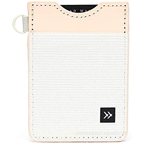 Thread Wallets - Slim Minimalist Wallet - Vertical Card Holder (Off White)