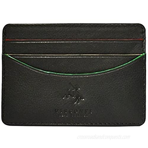 Visconti AG15 Oakmont Mens ID and Credit Card Holder Case AUGUSTA COLLECTION