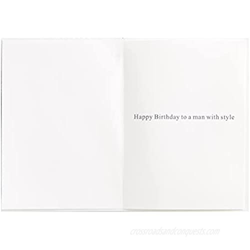 NIQUEA.D Happy Birthday Card Fabric Checkered Shirt (NB-0051)