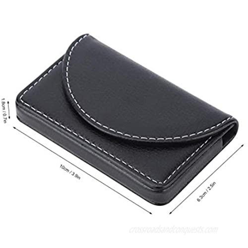 Omabeta Practical Elegant Lightweight Credit Card Case 106.31.8cm / 3.92.50.7in for Men Gift (Black)